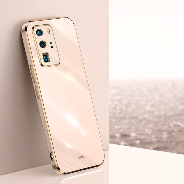 XINLI Straight Edge 6D Electroplate TPU Phone Case, For Huawei P40, For Huawei P40 Pro, For Honor 20