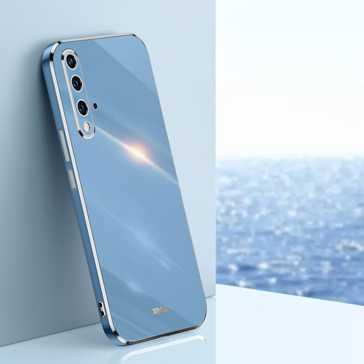 XINLI Straight Edge 6D Electroplate TPU Phone Case, For Huawei P40, For Huawei P40 Pro, For Honor 20