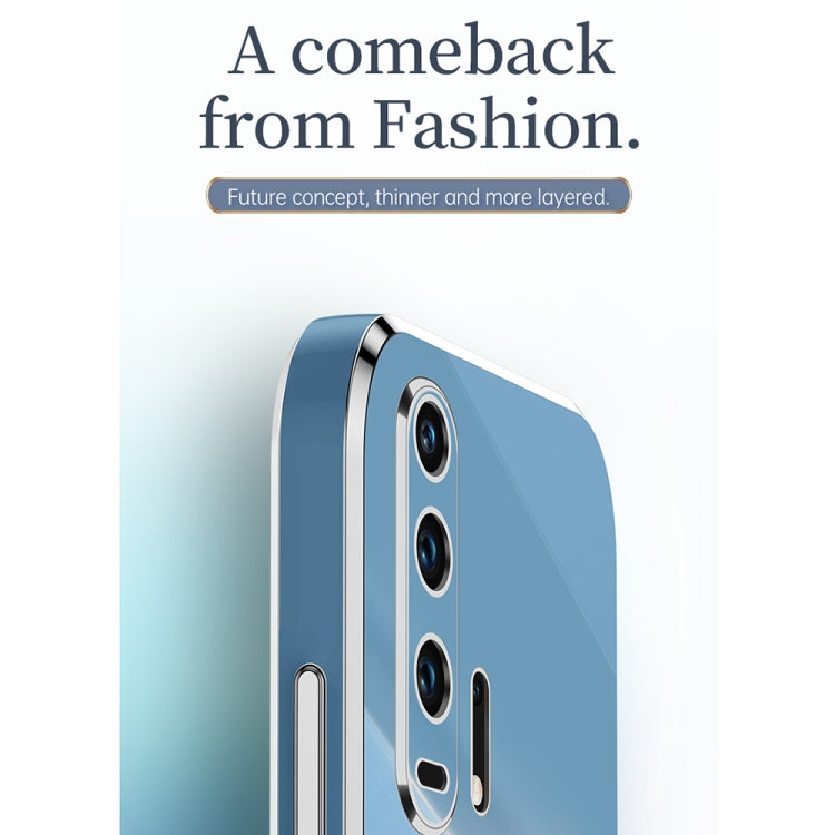 XINLI Straight Edge 6D Electroplate TPU Phone Case, For Honor 20 Pro, For Honor 20 Lite, For Honor 30
