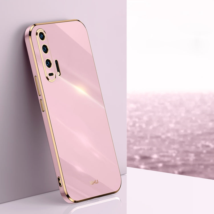 XINLI Straight Edge 6D Electroplate TPU Phone Case, For Honor 20 Pro, For Honor 20 Lite, For Honor 30