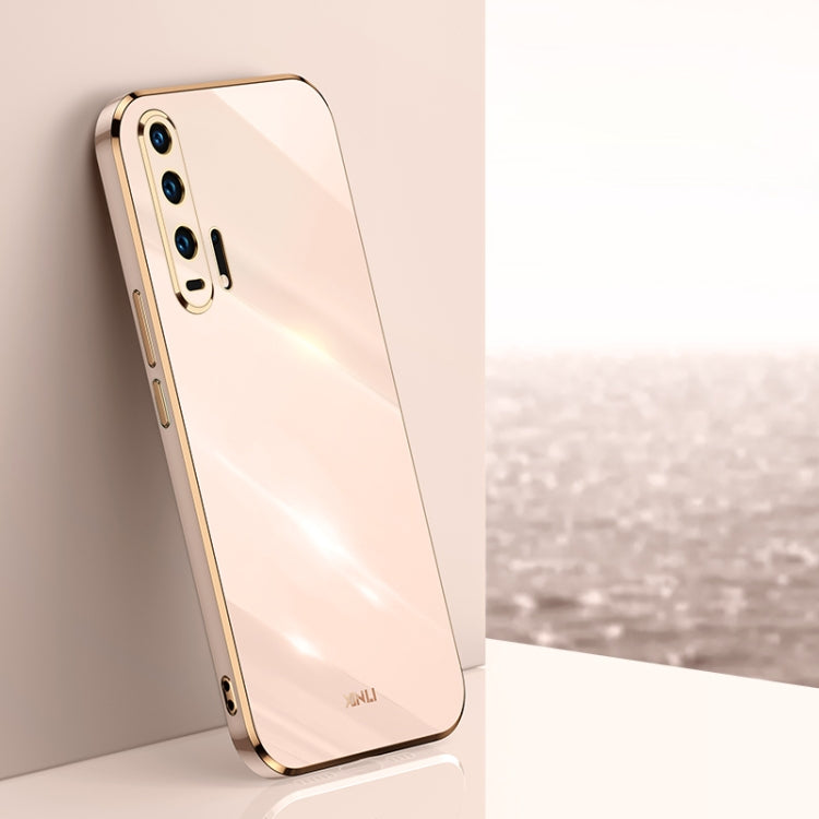XINLI Straight Edge 6D Electroplate TPU Phone Case, For Honor 20 Pro, For Honor 20 Lite, For Honor 30