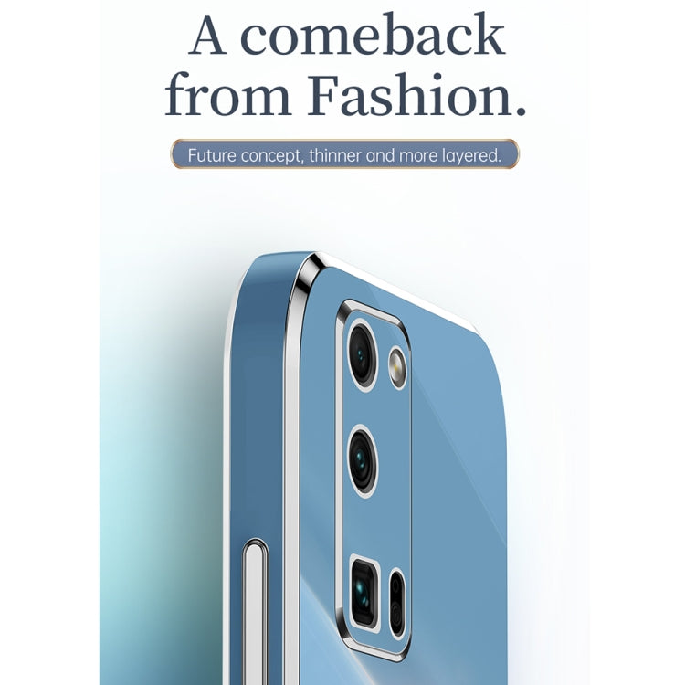 XINLI Straight Edge 6D Electroplate TPU Phone Case, For Honor 30 Pro, For Honor 30S, For Honor 30 Youth