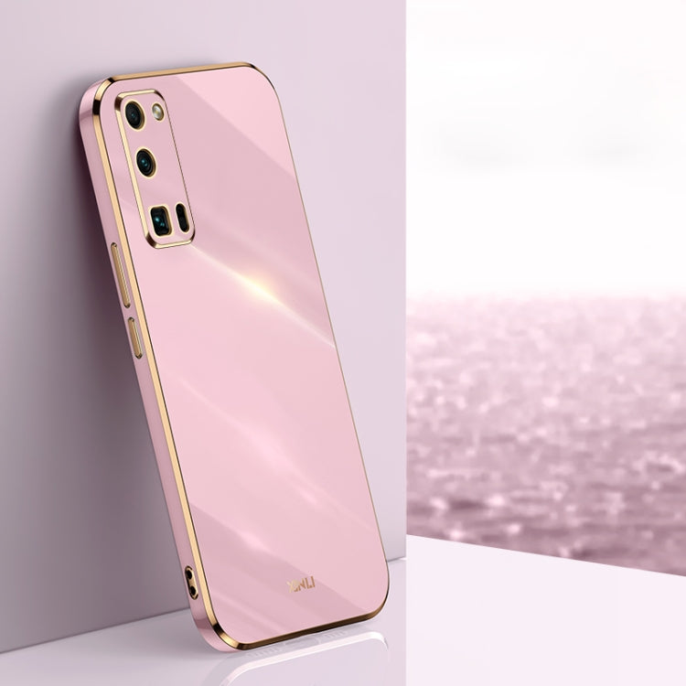 XINLI Straight Edge 6D Electroplate TPU Phone Case, For Honor 30 Pro, For Honor 30S, For Honor 30 Youth