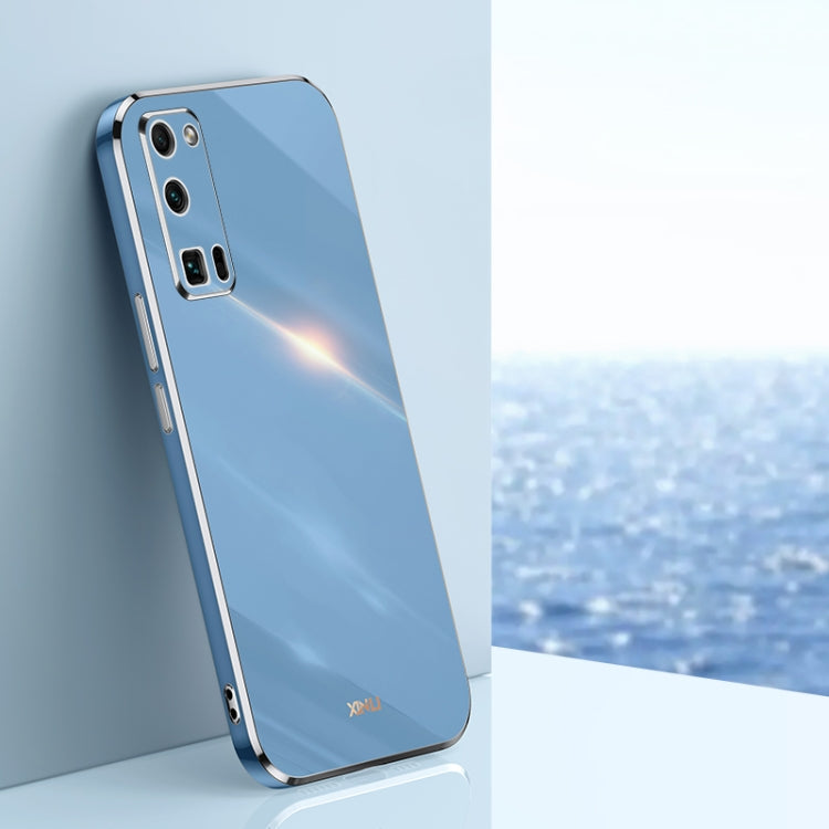 XINLI Straight Edge 6D Electroplate TPU Phone Case, For Honor 30 Pro, For Honor 30S, For Honor 30 Youth