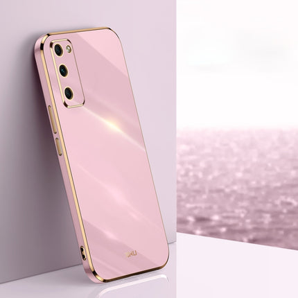 XINLI Straight Edge 6D Electroplate TPU Phone Case, For Honor 30S, For Honor 30 Youth, For Honor 50 Pro