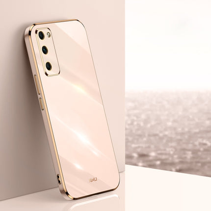 XINLI Straight Edge 6D Electroplate TPU Phone Case