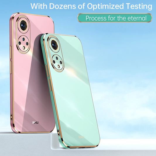 XINLI Straight Edge 6D Electroplate TPU Phone Case, For Honor 50 Pro, For Honor 50 SE, For Honor Play 3