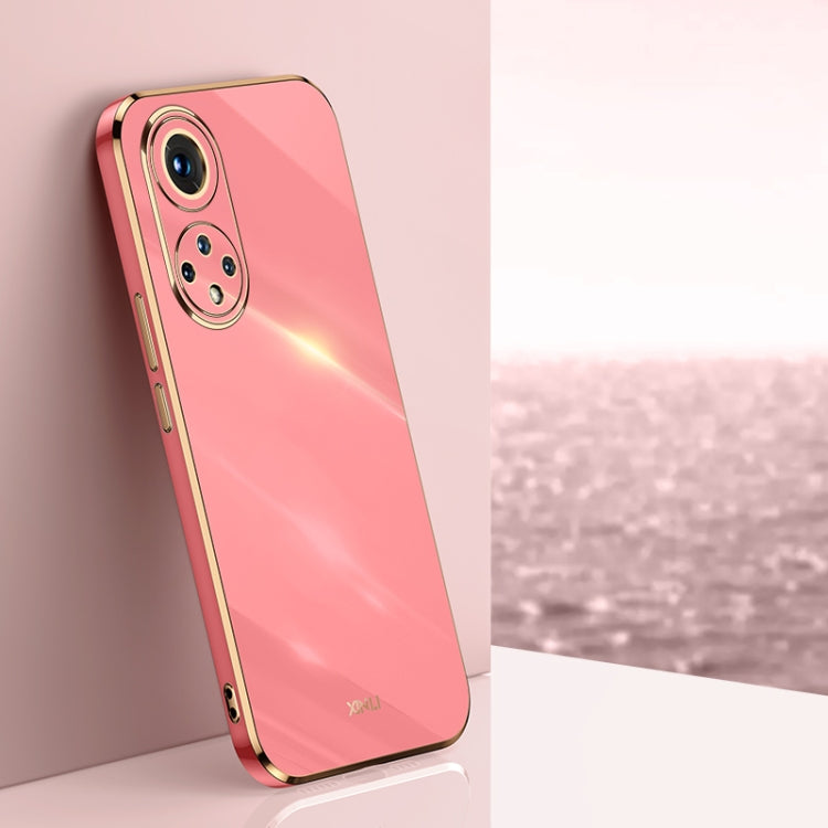 XINLI Straight Edge 6D Electroplate TPU Phone Case, For Honor 50 Pro, For Honor 50 SE, For Honor Play 3