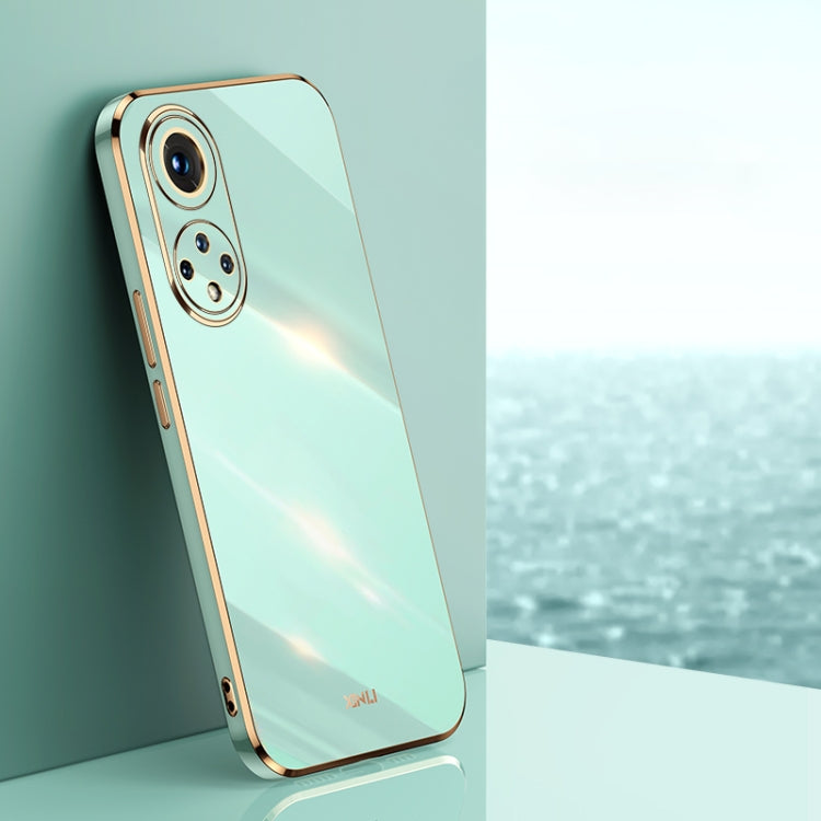 XINLI Straight Edge 6D Electroplate TPU Phone Case, For Honor 50 Pro, For Honor 50 SE, For Honor Play 3