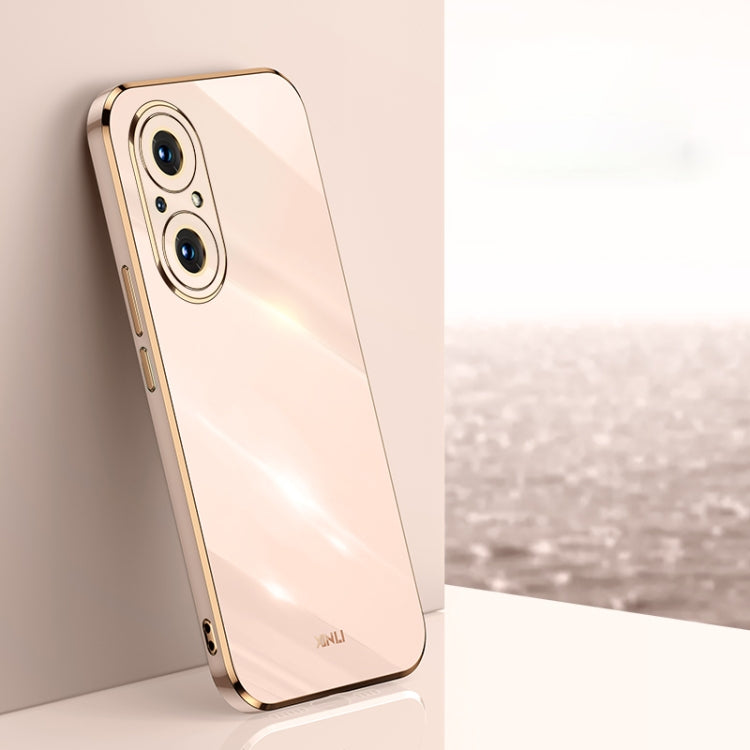 XINLI Straight Edge 6D Electroplate TPU Phone Case, For Honor 50 Pro, For Honor 50 SE, For Honor Play 3