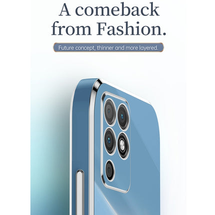 XINLI Straight Edge 6D Electroplate TPU Phone Case