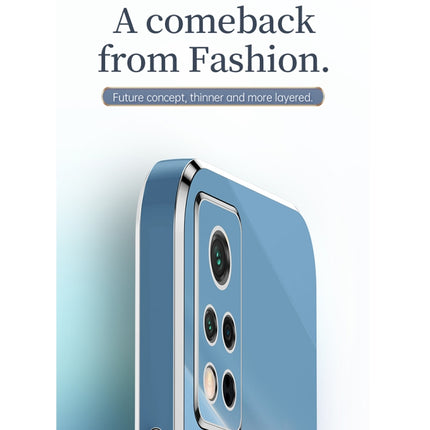 XINLI Straight Edge 6D Electroplate TPU Phone Case, For Honor V40 5G, For Honor X10 5G, For Honor 50