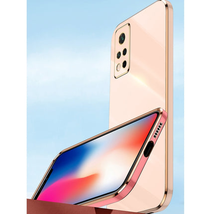 XINLI Straight Edge 6D Electroplate TPU Phone Case, For Honor V40 5G, For Honor X10 5G, For Honor 50