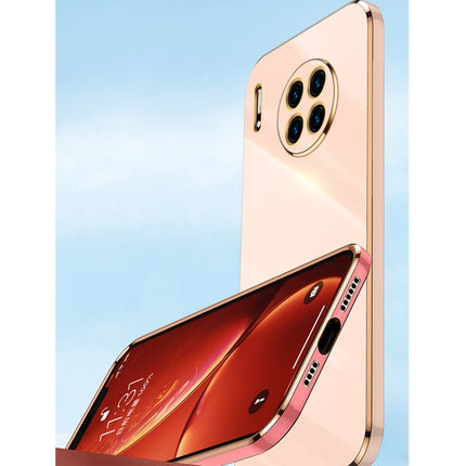 XINLI Straight Edge 6D Electroplate TPU Phone Case with Ring Holder, For Huawei Mate 30, For Huawei Mate 30 Pro, For Huawei Mate 40