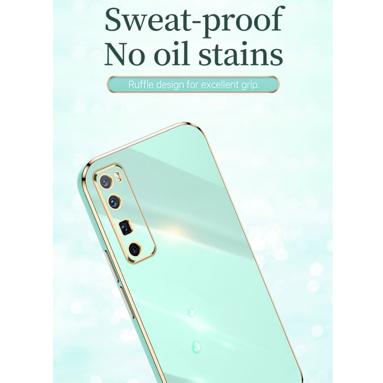 XINLI Straight Edge 6D Electroplate TPU Phone Case with Ring Holder, For Huawei nova 7 5G, For Huawei nova 7 Pro 5G, For Huawei nova 7 SE