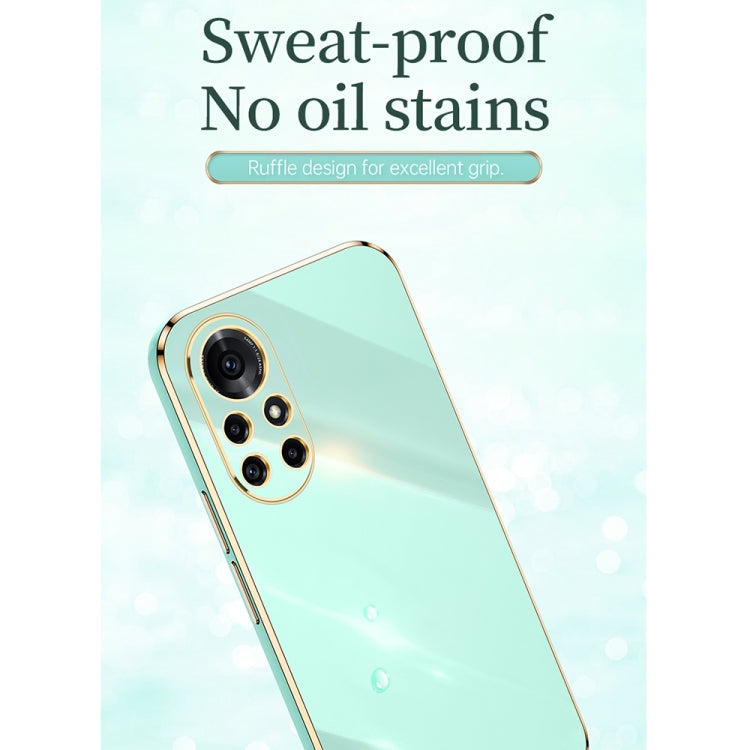 XINLI Straight Edge 6D Electroplate TPU Phone Case with Ring Holder, For Huawei nova 8 5G, For Huawei nova 8 Pro 5G, For Huawei nova 8 SE