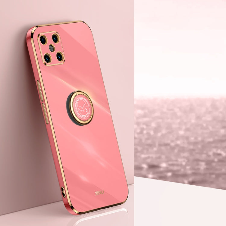 XINLI Straight Edge 6D Electroplate TPU Phone Case with Ring Holder, For Huawei nova 8 5G, For Huawei nova 8 Pro 5G, For Huawei nova 8 SE