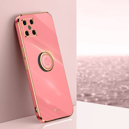 XINLI Straight Edge 6D Electroplate TPU Phone Case with Ring Holder, For Huawei nova 8 5G, For Huawei nova 8 Pro 5G, For Huawei nova 8 SE