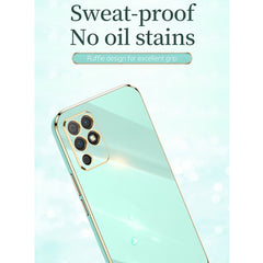 XINLI Straight Edge 6D Electroplate TPU Phone Case with Ring Holder, For Honor Play 5T Youth, For Honor V40 5G, For Honor X10 5G