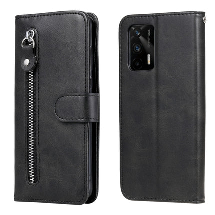 Fashion Calf Texture Zipper Horizontal Flip Leather Case with Stand & Card Slots & Wallet Function, For OnePlus Nord N200 5G, For OnePlus Nord CE 5G, For OPPO Realme 8 5G / Realme V13 5G, For OPPO Realme GT 5G