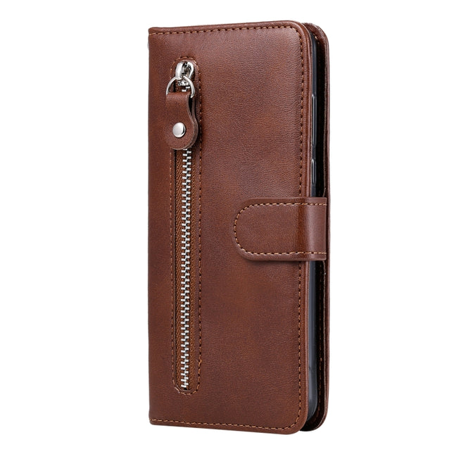 Fashion Calf Texture Zipper Horizontal Flip Leather Case with Stand & Card Slots & Wallet Function, For vivo V21 5G / 4G, For vivo V21e 4G / Y73 2021, For Samsung Galaxy A03s