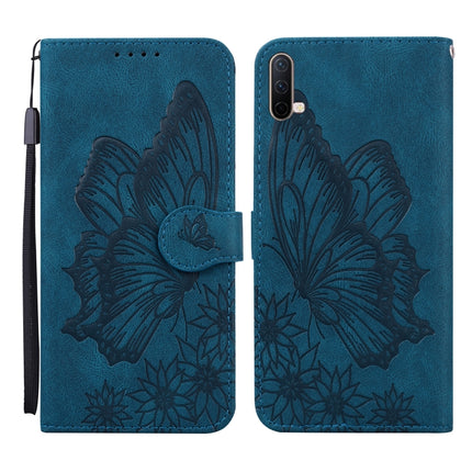 Retro Skin Feel Butterflies Embossing Horizontal Flip Leather Case with Holder & Card Slots & Wallet, For Sony Xperia 10 III, For OnePlus Nord CE 5G, For OnePlus Nord N200