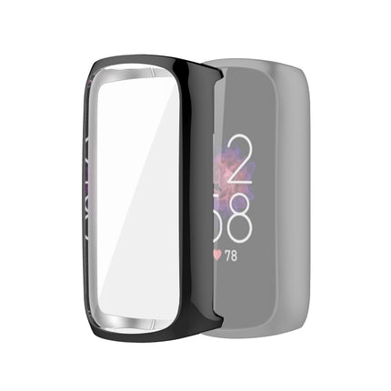 Full Coverage TPU Electroplating Protective Case Cover, For Fitbit Luxe