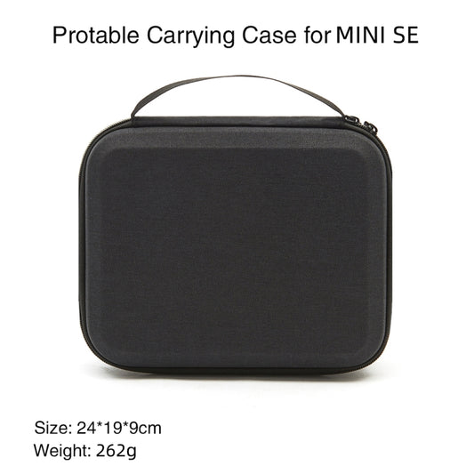 Shockproof Nylon Carrying Hard Case Storage Bag for DJI Mavic Mini SE, For DJI Mini SE Black + Red Liner, For DJI Mini SE Black + Black Liner