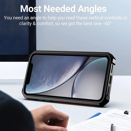 Schiebekamera-Abdeckungsdesign, stoßfeste PC + TPU-Hülle mit Ringhalter und Kartensteckplatz, für iPhone XR, für iPhone 11 Pro, für iPhone 11 Pro Max, für iPhone 12/12 Pro