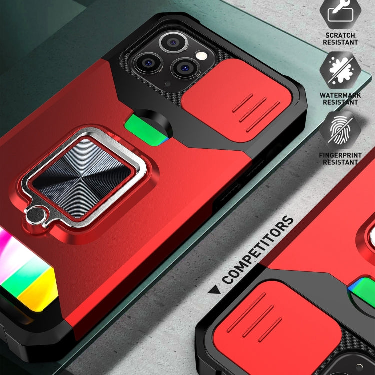 Schiebekamera-Abdeckungsdesign, stoßfeste PC + TPU-Hülle mit Ringhalter und Kartensteckplatz, für iPhone 12 Pro Max, für iPhone 13 Pro Max, für iPhone 11, für iPhone XS Max