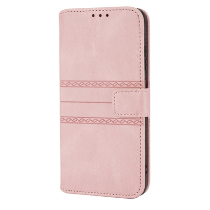 Embossed Striped Magnetic Buckle PU + TPU Horizontal Flip Leather Case with Holder & Card Slot & Wallet & Photo Frame & Sling, For Xiaomi Redmi Note 9 5G, For Xiaomi Redmi Note 9 Pro Max, For Xiaomi Redmi Note 10, For Xiaomi Redmi Note 10 5G