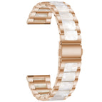 For Samsung Smart Watch 20mm / Rose Gold White
