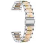 For Samsung Smart Watch 22mm / Silver Pink Green