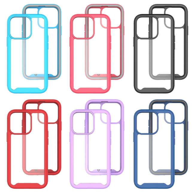 Starry Sky Solid Color Series Shockproof PC + TPU Protective Case