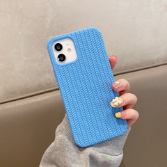 Herringbone Texture Silicone Protective Case, For iPhone 11, For iPhone 12