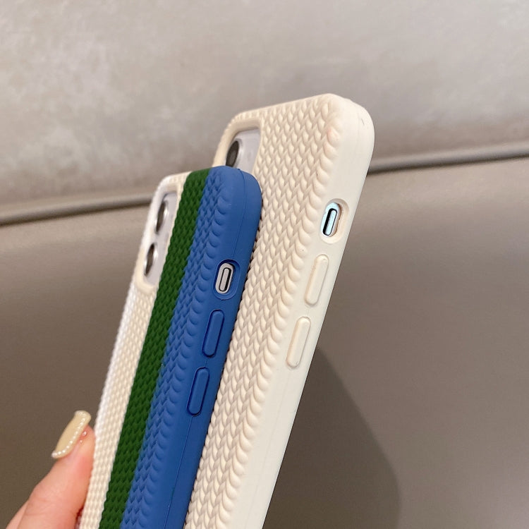 Herringbone Texture Silicone Protective Case, For iPhone 11