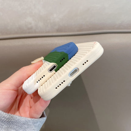 Herringbone Texture Silicone Protective Case, For iPhone 11