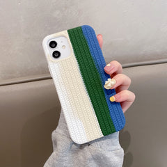 Herringbone Texture Silicone Protective Case, For iPhone 11, For iPhone 12