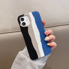 Herringbone Texture Silicone Protective Case, For iPhone 11, For iPhone 12