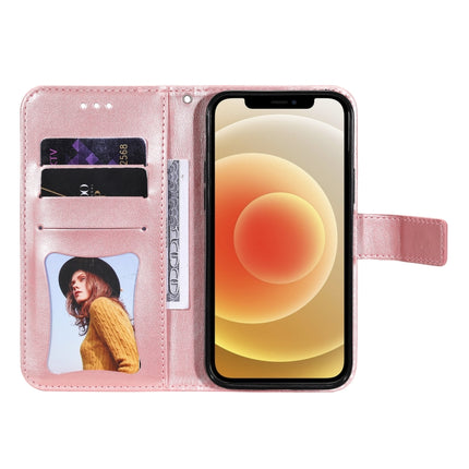7-petal Flowers Embossing Pattern Horizontal Flip PU Leather Case with Holder & Card Slots & Wallet & Photo Frame, For Samsung Galaxy A03s (166.6mm), For OPPO Realme GT 5G