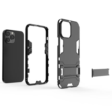 PC + TPU Shockproof Protective Case with Invisible Holder, For iPhone 13 Pro Max, For iPhone 13 Pro, For iPhone 13 mini, For iPhone 13