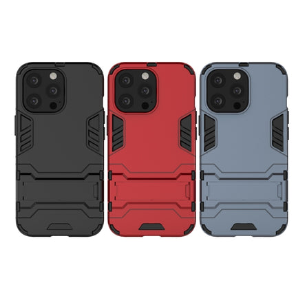 PC + TPU Shockproof Protective Case with Invisible Holder, For iPhone 13 Pro Max, For iPhone 13 Pro, For iPhone 13 mini, For iPhone 13