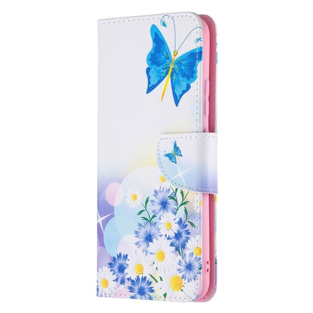 Colored Drawing Pattern Horizontal Flip Leather Case with Holder & Card Slots & Wallet, For OPPO Realme C21 / C20, For OPPO Realme 8 5G / Realme V13, For vivo V21e 4G