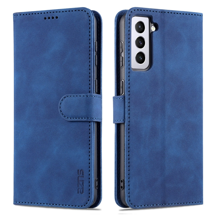AZNS Skin Feel Calf Texture Horizontal Flip Leather Case with Card Slots & Holder & Wallet, For Samsung Galaxy S21 5G, For Samsung Galaxy S21 FE 5G, For Samsung Galaxy S21 Ultra 5G, For Samsung Galaxy S21+ 5G