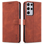 For Samsung Galaxy S21 Ultra 5G / Brown