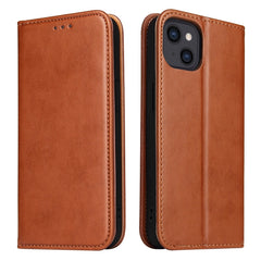 Fierre Shann PU Leather Texture Horizontal Flip Leather Case with Holder & Card Slots & Wallet, For iPhone 13 Pro, For iPhone 13, For iPhone 13 Pro Max, For iPhone 13 mini