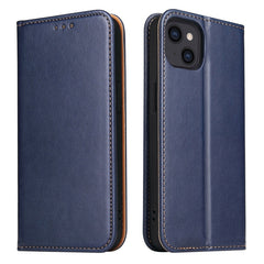 Fierre Shann PU Leather Texture Horizontal Flip Leather Case with Holder & Card Slots & Wallet, For iPhone 13 Pro, For iPhone 13, For iPhone 13 Pro Max, For iPhone 13 mini