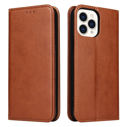 Fierre Shann PU Leather Texture Horizontal Flip Leather Case with Holder & Card Slots & Wallet, For iPhone 13 Pro Max, For iPhone 13 Pro, For iPhone 13 mini, For iPhone 13