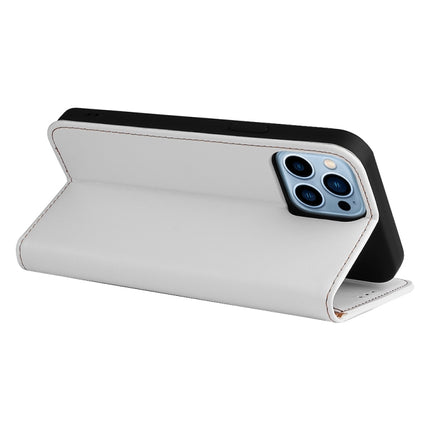 Fierre Shann PU Leather Texture Horizontal Flip Leather Case with Holder & Card Slots & Wallet, For iPhone 13 Pro Max, For iPhone 13 Pro, For iPhone 13 mini, For iPhone 13