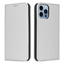 Fierre Shann PU Leather Texture Horizontal Flip Leather Case with Holder & Card Slots & Wallet, For iPhone 13 Pro Max, For iPhone 13 mini, For iPhone 13 Pro, For iPhone 13